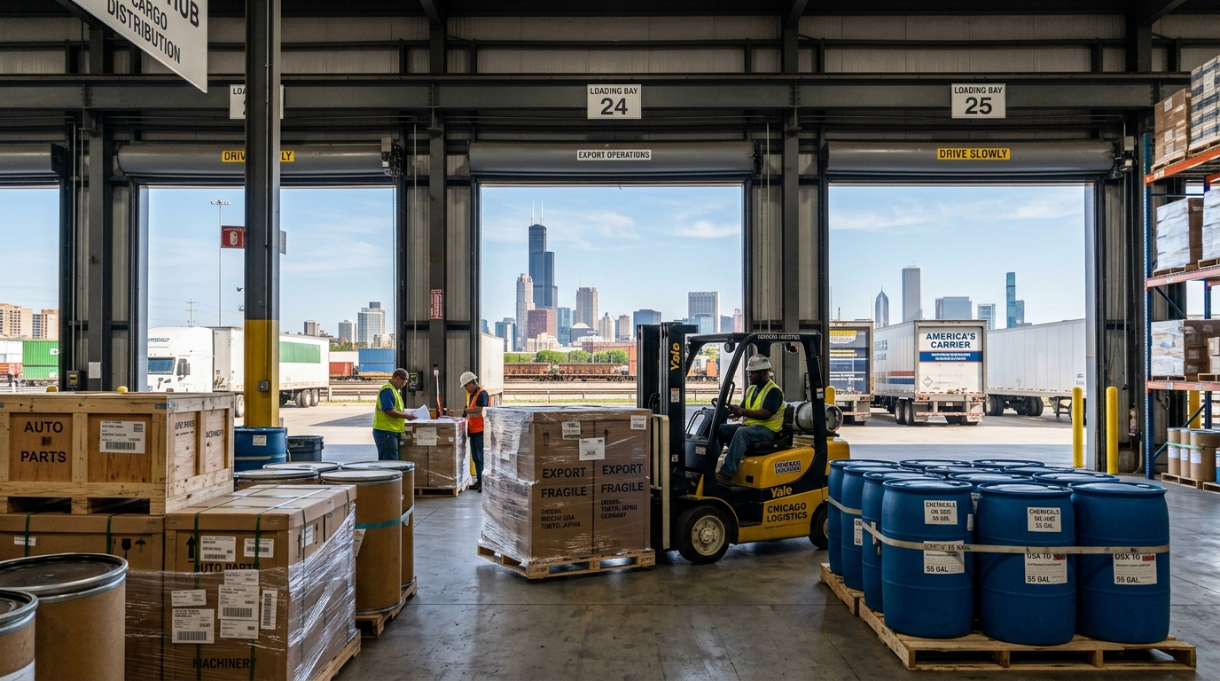 Shipping Barrels from Chicago to Nigeria | Midwest Cargo Services