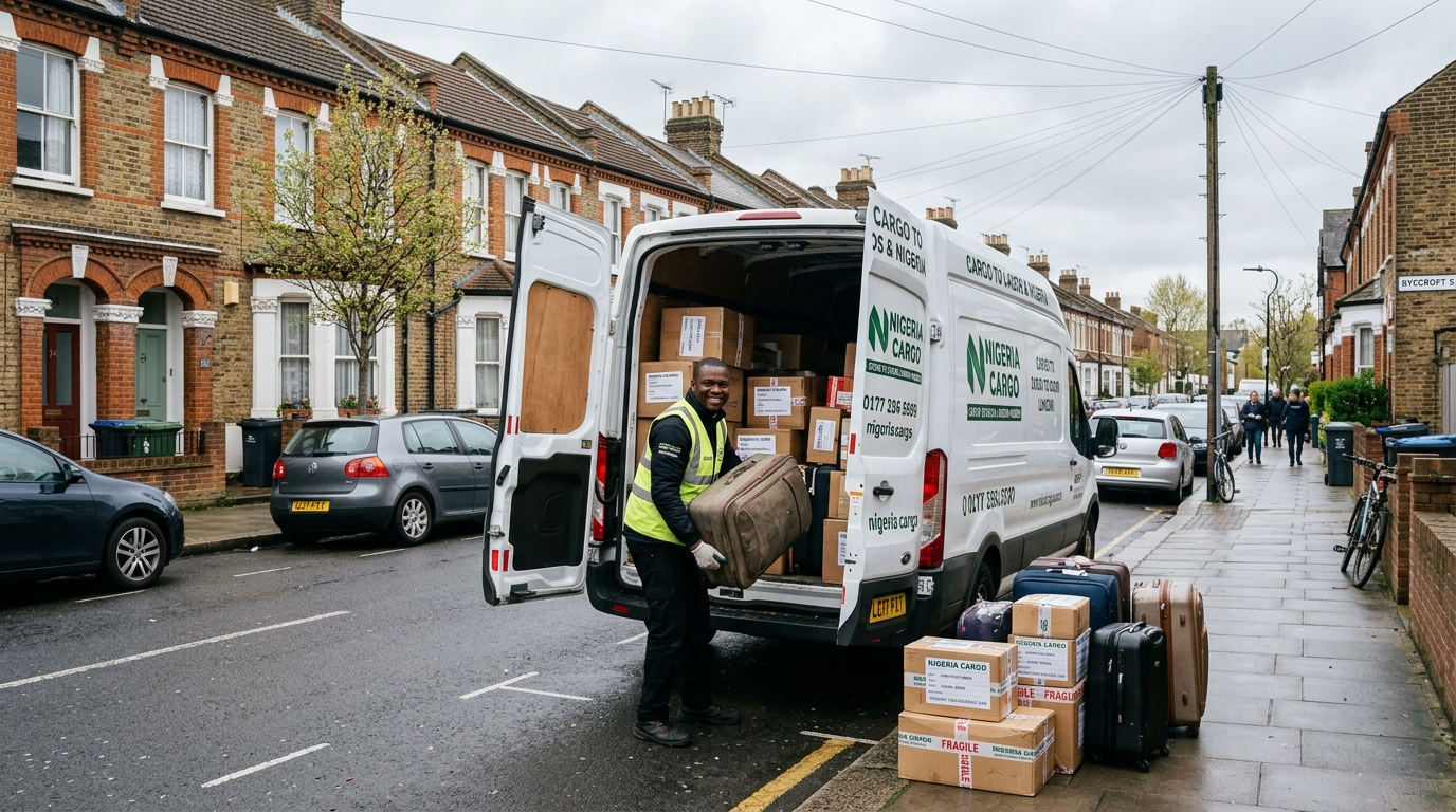 Shipping From South East and North West London to Nigeria