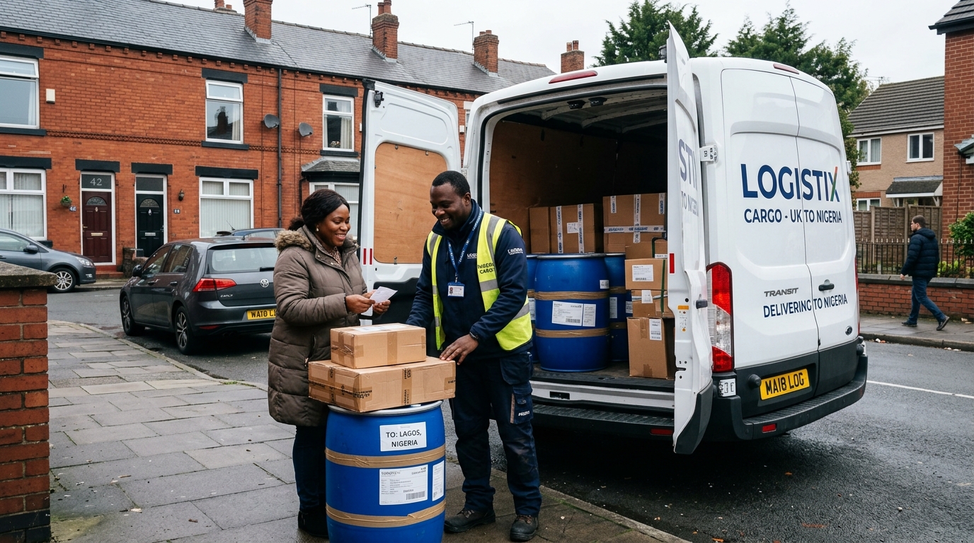 Shipping to Nigeria from Manchester | Free Collection M14, M16, M8, M13 | County Cargo